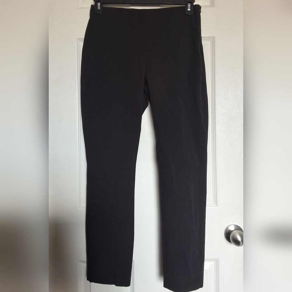 Everlane Size 10 Curvy Side Zip‎ Stretch Cotton Work Pant Pull-On Office Comfort